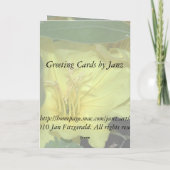 Carte Joyeux anniversaire (Dos)