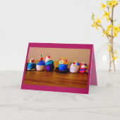 Carte Joyeux Anniversaire ! (Fleur jaune)