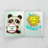 Carte Joyeux anniversaire (Intérieur)