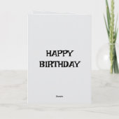 CARTE JOYEUX ANNIVERSAIRE (Dos)