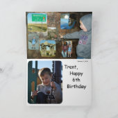 Carte Joyeux anniversaire (Intérieur)