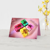 Carte Joyeux anniversaire ! (Fleur jaune)