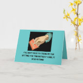 Carte Joyeux anniversaire (Fleur jaune)