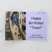Carte Joyeux anniversaire (Intérieur)