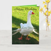Carte Joyeux anniversaire_ (Fleur jaune)