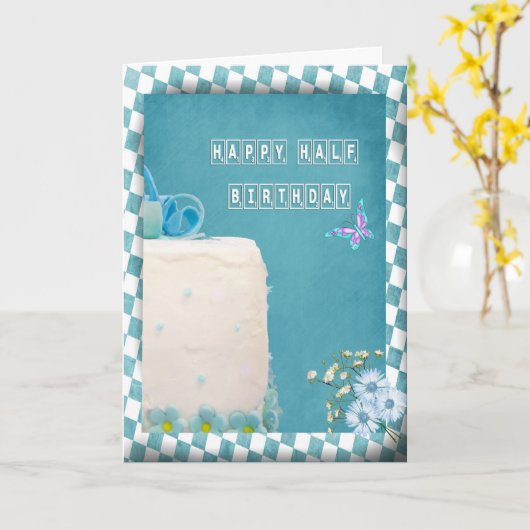 Carte Joyeux anniversaire (Fleur jaune)