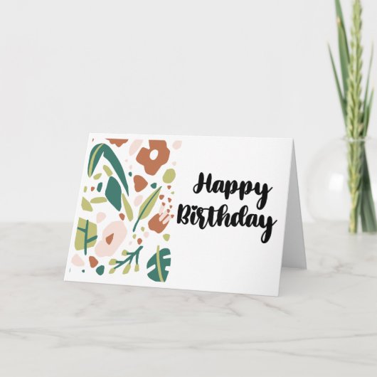 Carte Joyeux anniversaire (Devant)