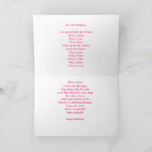 Carte Joyeux anniversaire (Intérieur)