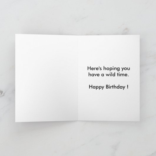 Carte Joyeux anniversaire (Intérieur)