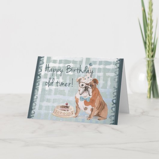 Carte Joyeux anniversaire (Devant)