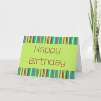 Carte Joyeux anniversaire