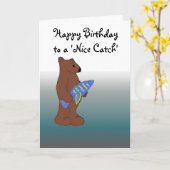 Carte Joyeux anniversaire (Fleur jaune)
