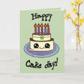 Carte Joyeux anniversaire ! (Fleur jaune)