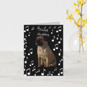 Carte Joyeux anniversaire_ (Fleur jaune)