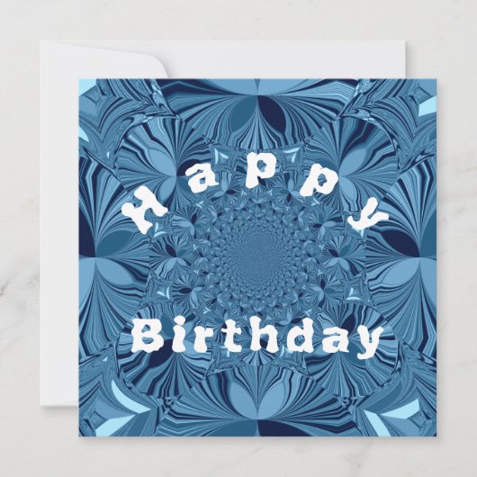 Carte Joyeux anniversaire (Devant)