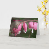Carte Joyeux anniversaire (Fleur jaune)