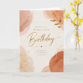 Carte Joyeux Anniversaire ! (Fleur jaune)