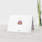 Carte Joyeux Anniversaire (Dos)