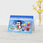 CARTE JOYEUX ANNIVERSAIRE (Fleur jaune)