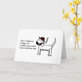 Carte "Joyeux anniversaire" (Fleur jaune)