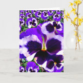 Carte Joyeux Anniversaire (Fleur jaune)