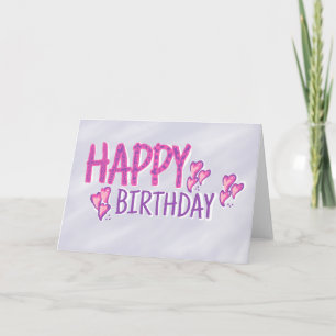 Carte Joyeux anniversaire