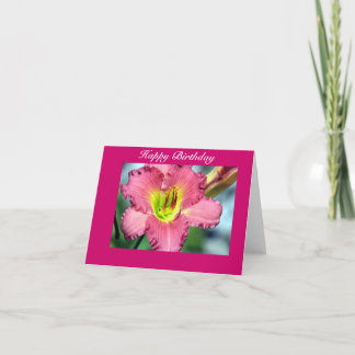 Carte joyeux anniversaire