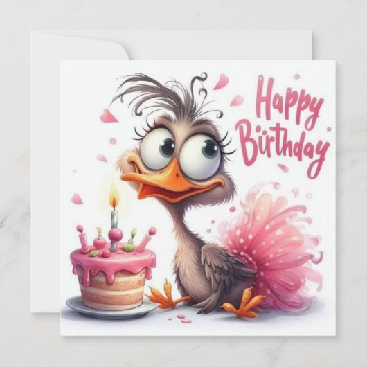 Carte Joyeux Anniversaire (Devant)