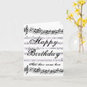 Carte Joyeux anniversaire___ (Fleur jaune)