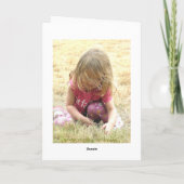 Carte Joyeux anniversaire (Dos)