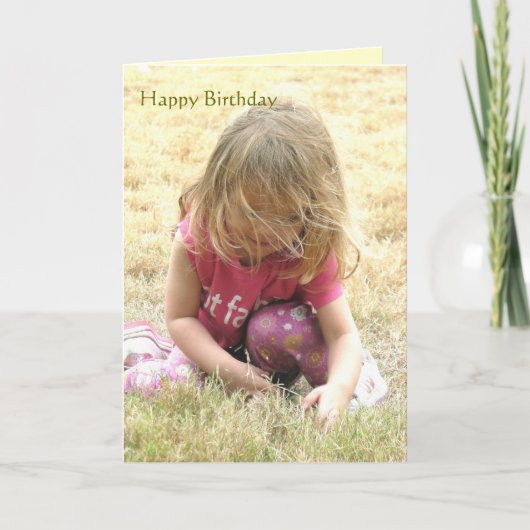Carte Joyeux anniversaire (Devant)