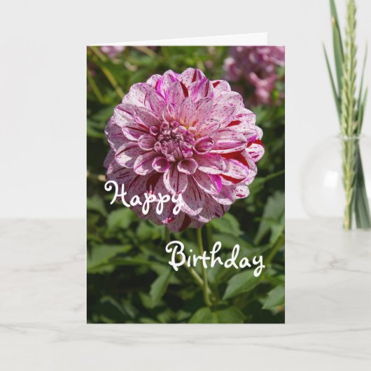 Carte Joyeux anniversaire (Devant)