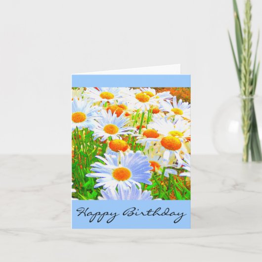 Carte Joyeux anniversaire (Devant)