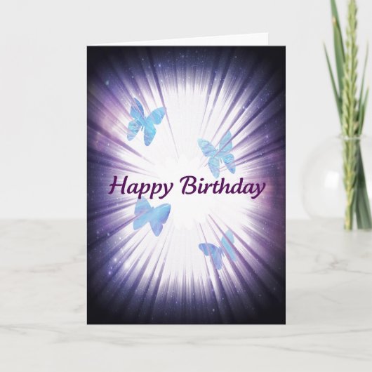 Carte Joyeux anniversaire (Devant)