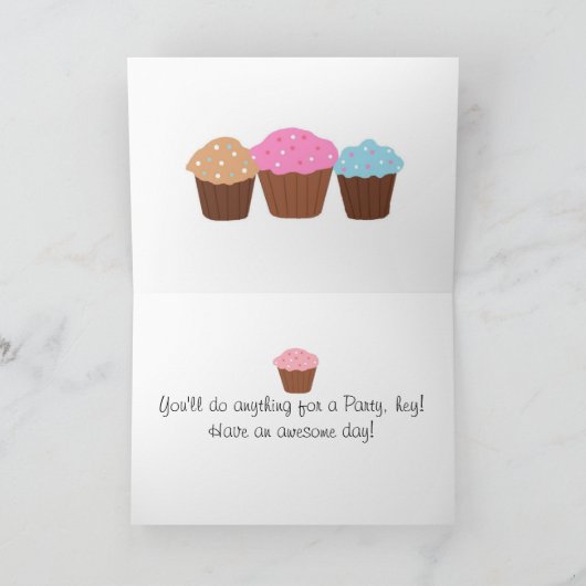 Carte Joyeux anniversaire (Intérieur)