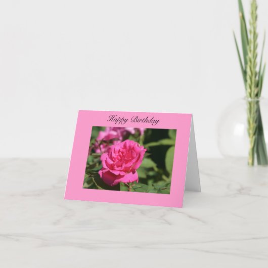 Carte joyeux anniversaire (Devant)