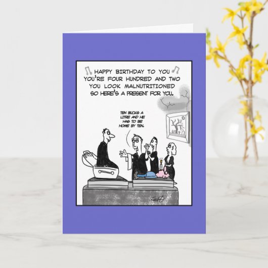 Carte Joyeux anniversaire (Fleur jaune)