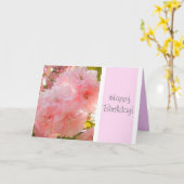 Carte Joyeux anniversaire ! (Fleur jaune)