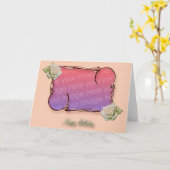 Carte joyeux anniversaire ! ! ! (Fleur jaune)