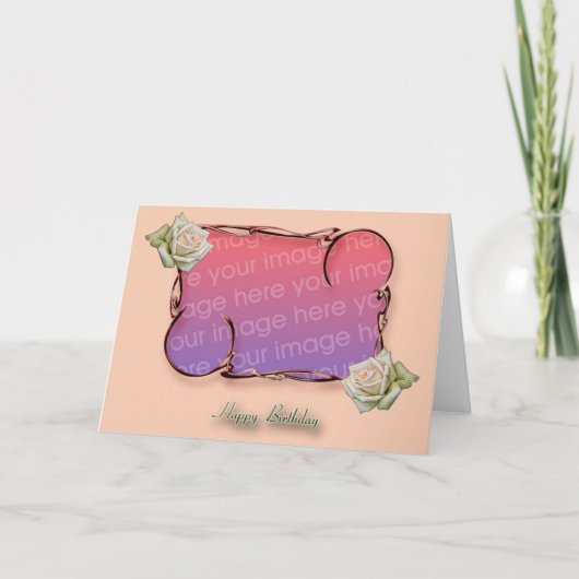 Carte joyeux anniversaire ! ! ! (Devant)