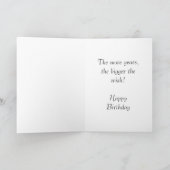 Carte Joyeux anniversaire 1990 Années de naissance 90's (Intérieur)