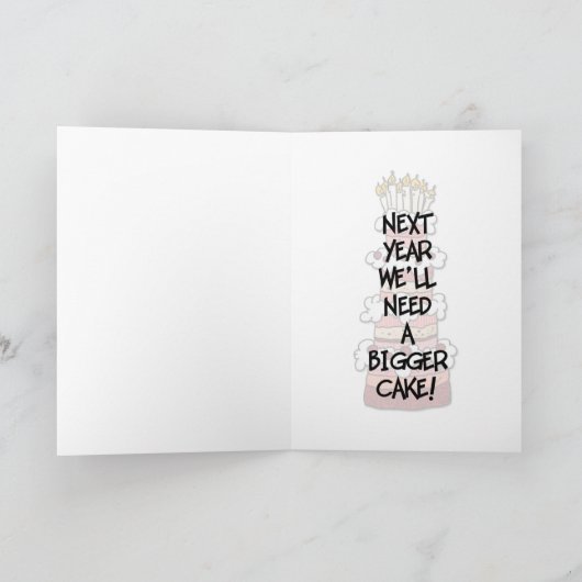 Carte Joyeux anniversaire - 27 ans (Intérieur)