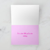 Carte Joyeux anniversaire 3 ans ajouter le nom/modifier  (Intérieur)