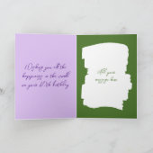 Carte Joyeux anniversaire 40 aujourd'hui ajouter photo v (Intérieur)