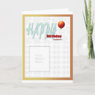 Carte Joyeux anniversaire 4- De nous deux