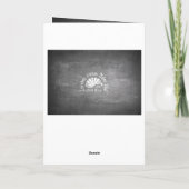 Carte Joyeux Anniversaire - 60 Ans & Fabuleux sur tablea (Dos)
