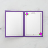 Carte Joyeux anniversaire 75, Israël (Intérieur)