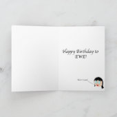 Carte Joyeux anniversaire à EWE (Intérieur)