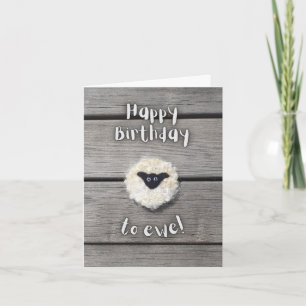 Carte Joyeux anniversaire à Ewe