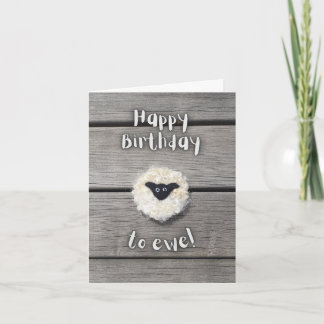 Carte Joyeux anniversaire à Ewe